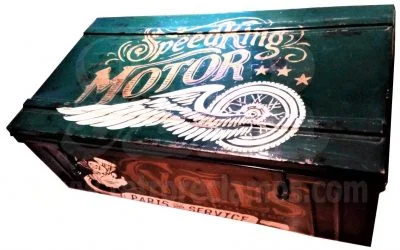 Baúles vintage SPEEDING MOTOR BAÚLES
