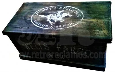 Baúles vintage WELLS FARGO BAÚLES  